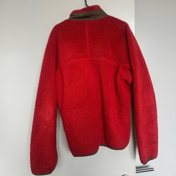 Patagonia Men’s Retro-X Fleece Jacket in Red Brown XL - Picture 3 of 4
